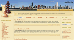 Desktop Screenshot of maxi-pedia.com